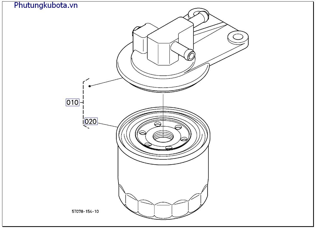 Của bộ lọc nhiên liệu >=500810